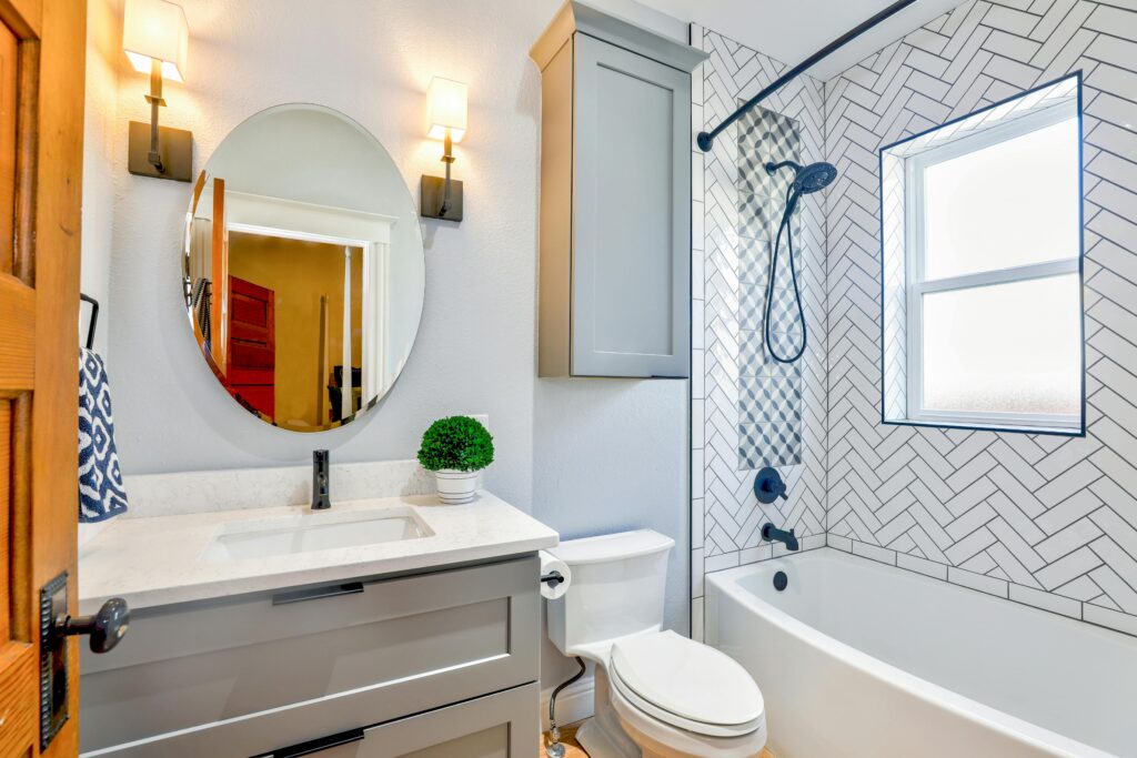 how to remodel your bathroom for under $500