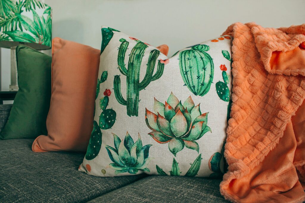 how I gave my living room a whole new look for just $100