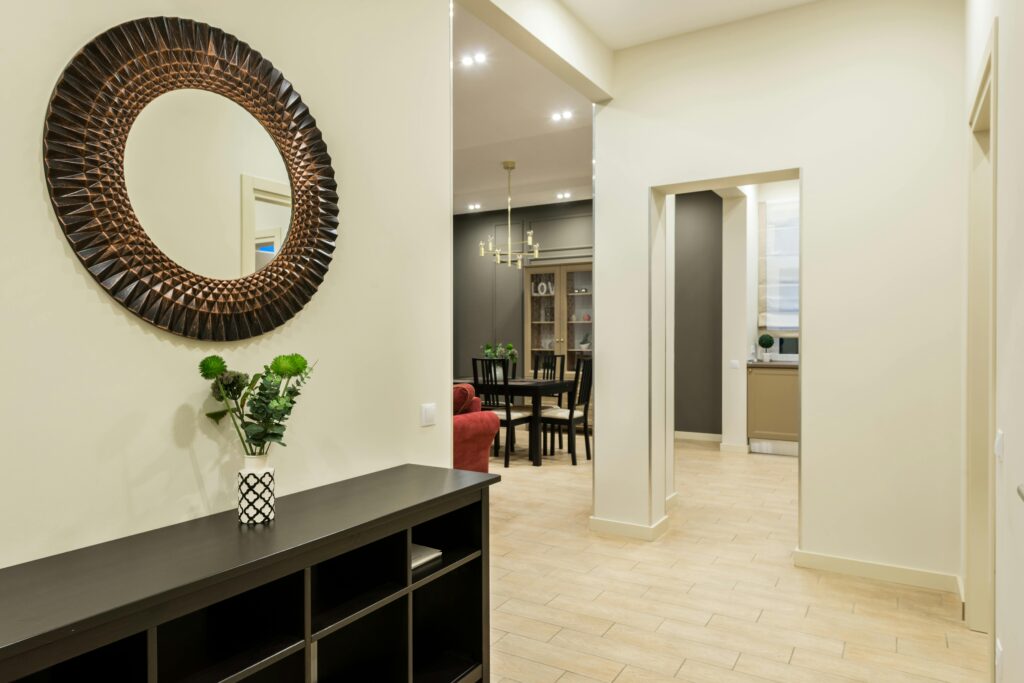 Do this to your entryway for an instant 'wow' factor.