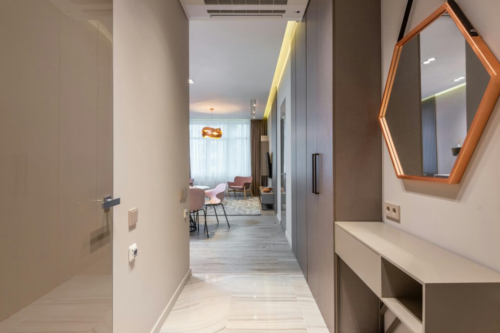 Do this to your entryway for an instant 'wow' factor.