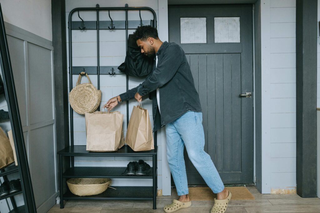 Do this to your entryway for an instant 'wow' factor.