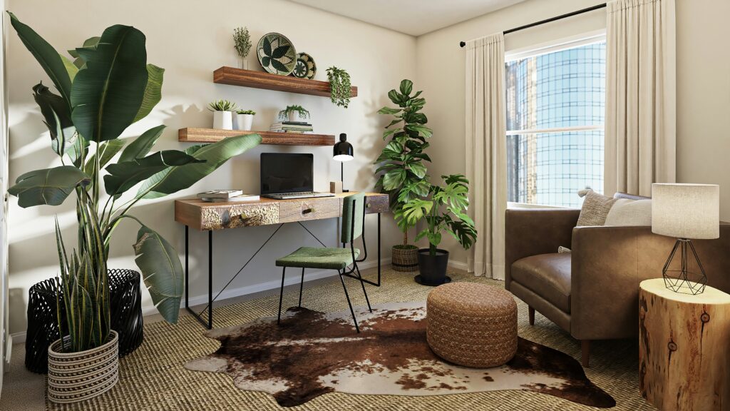 How Adding Greenery Can Instantly Warm Up a Space